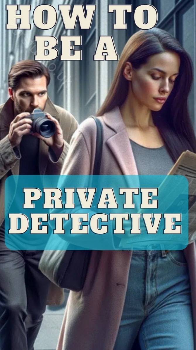 Learn how to become a Private Detective.